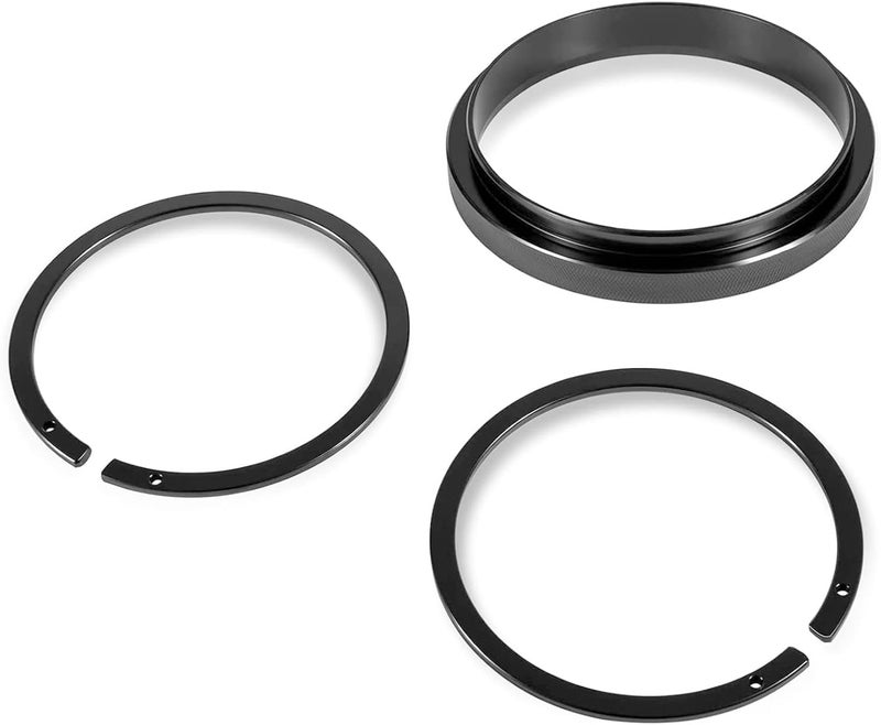 YMT Anti-Polishing Rings & Piston Ring Compressor Adapter Tool Fits for Cummins ISX 5299448 5299447 5299339 Alt Remover & Installer Kit for PT-7040 - Image 1